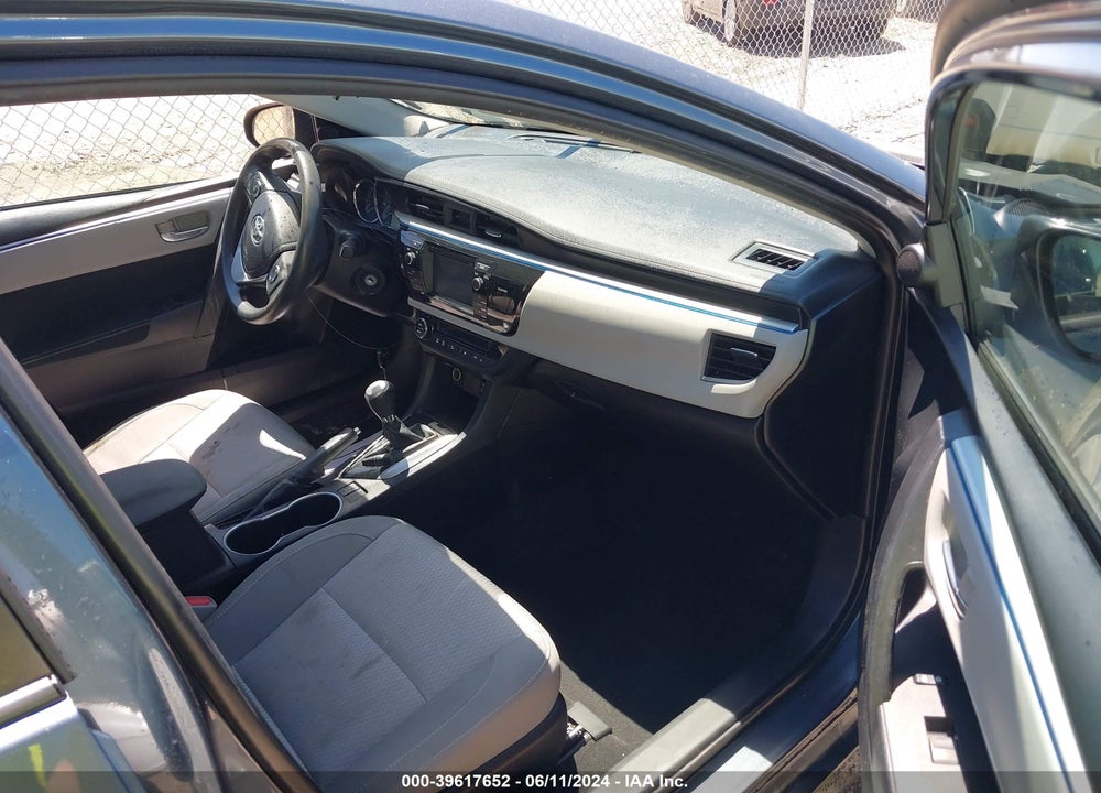 2015 TOYOTA COROLLA VIN: 2T1BURHE4FC247098