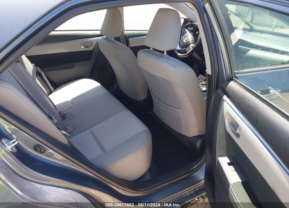 2015 TOYOTA COROLLA VIN: 2T1BURHE4FC247098