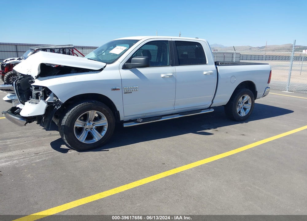 2021 RAM 1500 CLASSIC SLT 4X4 6'4 BOX VIN: 1C6RR7TT6MS520264