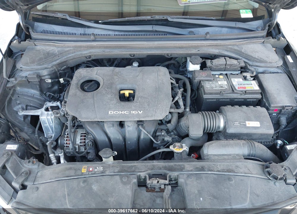 2017 HYUNDAI ELANTRA SE VIN: KMHD74LFXHU376614