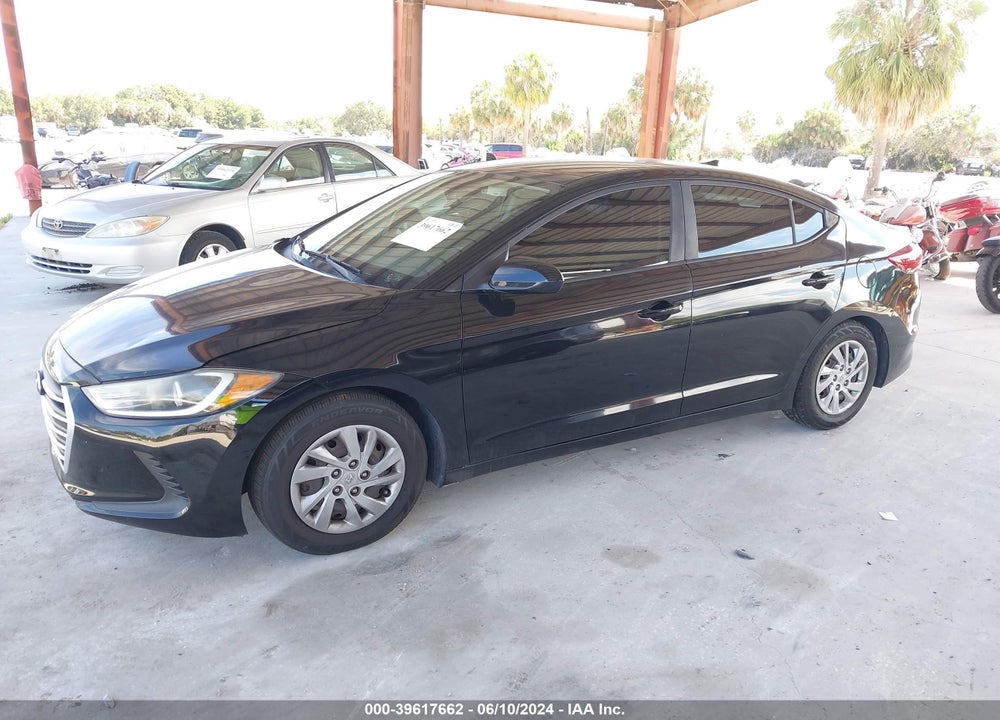 2017 HYUNDAI ELANTRA SE VIN: KMHD74LFXHU376614