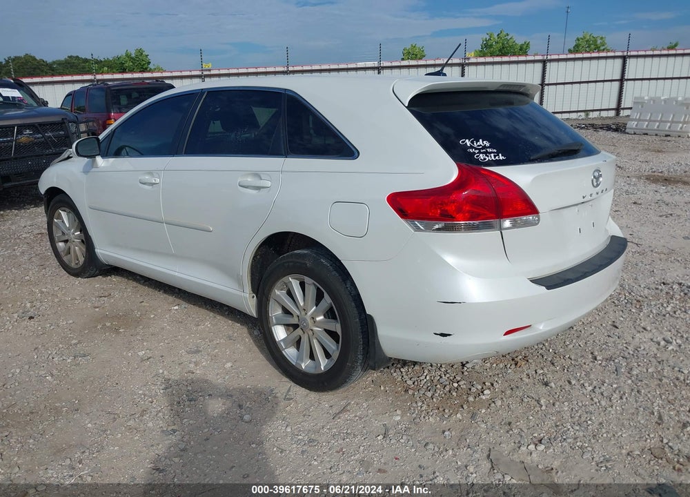 2009 TOYOTA VENZA VIN: 4T3ZE11A09U010560