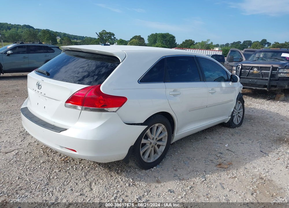 2009 TOYOTA VENZA VIN: 4T3ZE11A09U010560