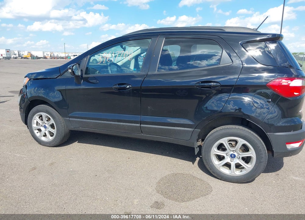2018 FORD ECOSPORT SE VIN: MAJ6P1UL9JC207539
