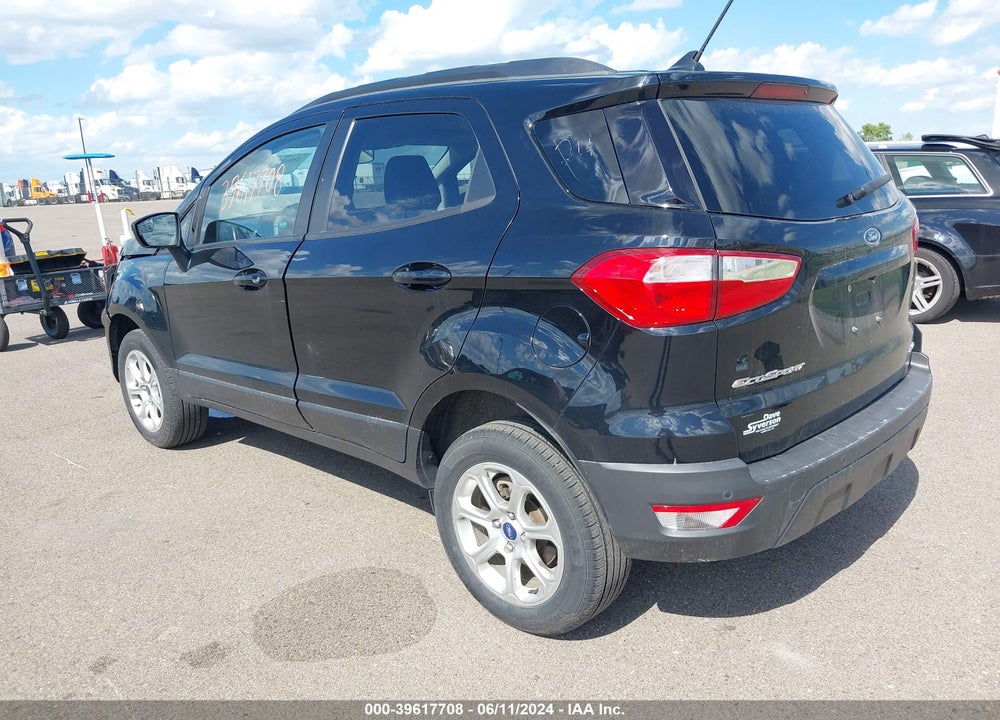 2018 FORD ECOSPORT SE VIN: MAJ6P1UL9JC207539