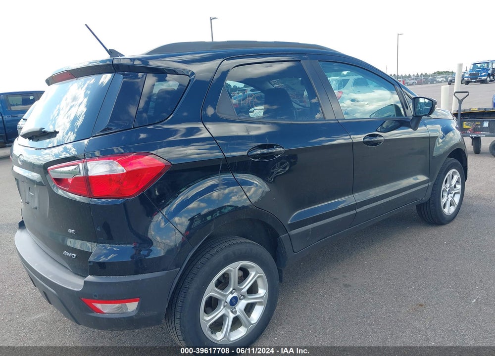 2018 FORD ECOSPORT SE VIN: MAJ6P1UL9JC207539