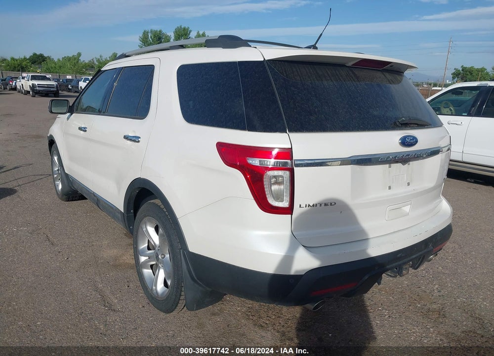 2011 FORD EXPLORER LIMITED VIN: 1FMHK8F87BGA61120
