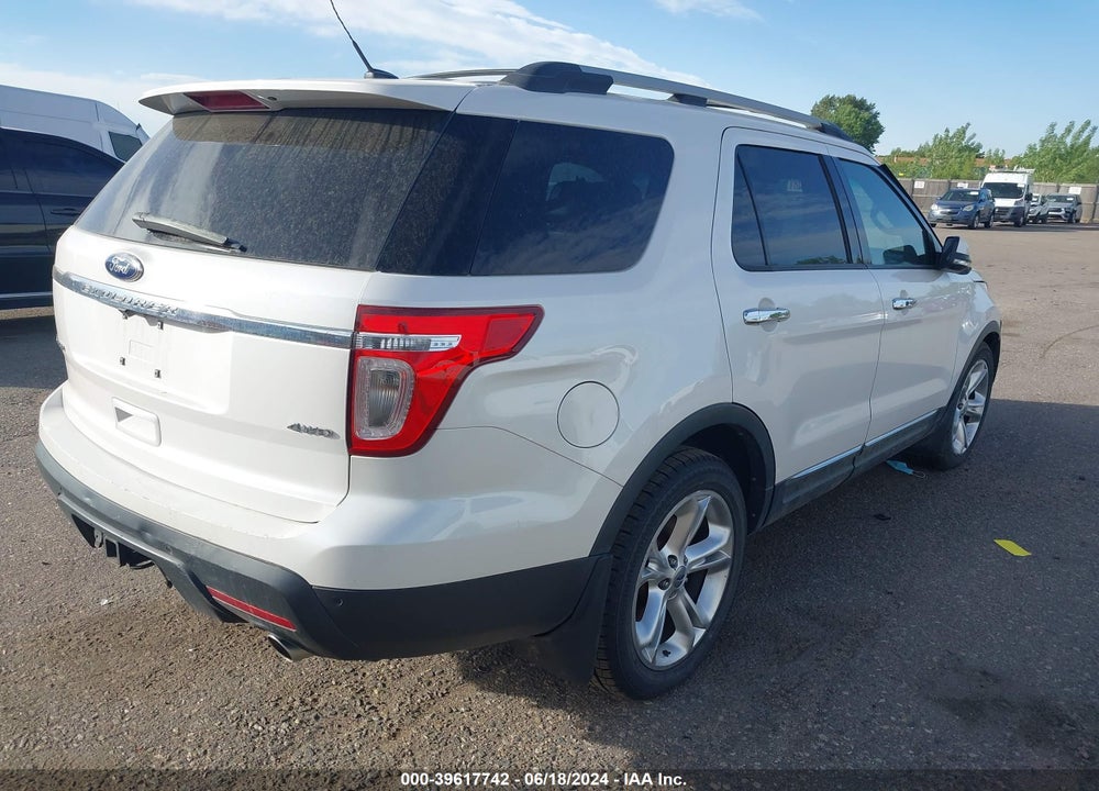 2011 FORD EXPLORER LIMITED VIN: 1FMHK8F87BGA61120