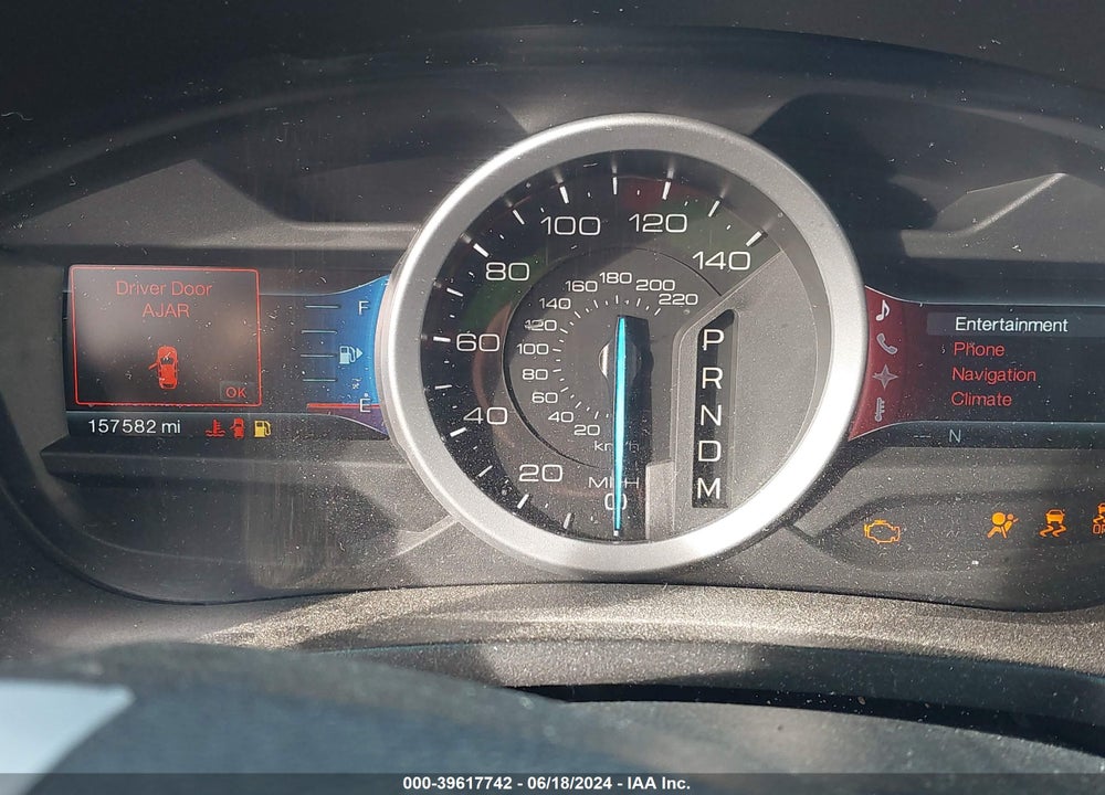 2011 FORD EXPLORER LIMITED VIN: 1FMHK8F87BGA61120