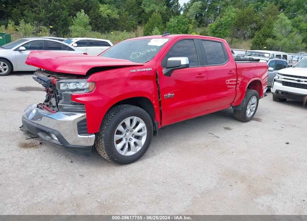 2019 CHEVROLET SILVERADO 1500 LT VIN: 3GCPWCED4KG309639