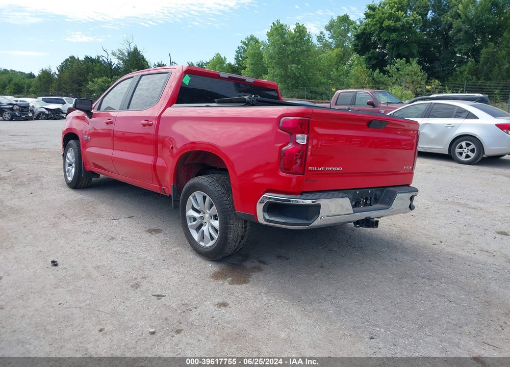 2019 CHEVROLET SILVERADO 1500 LT VIN: 3GCPWCED4KG309639