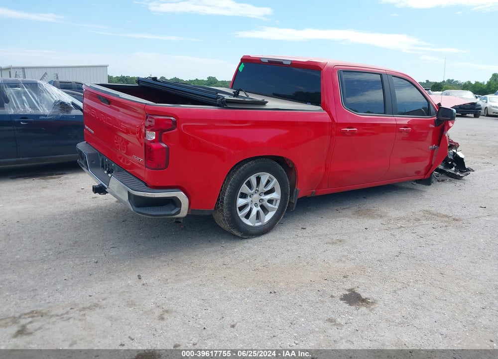 2019 CHEVROLET SILVERADO 1500 LT VIN: 3GCPWCED4KG309639