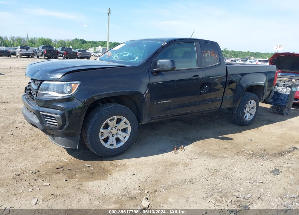 2021 CHEVROLET COLORADO 2WD LONG BOX LT VIN: 1GCHSCEA6M1232053