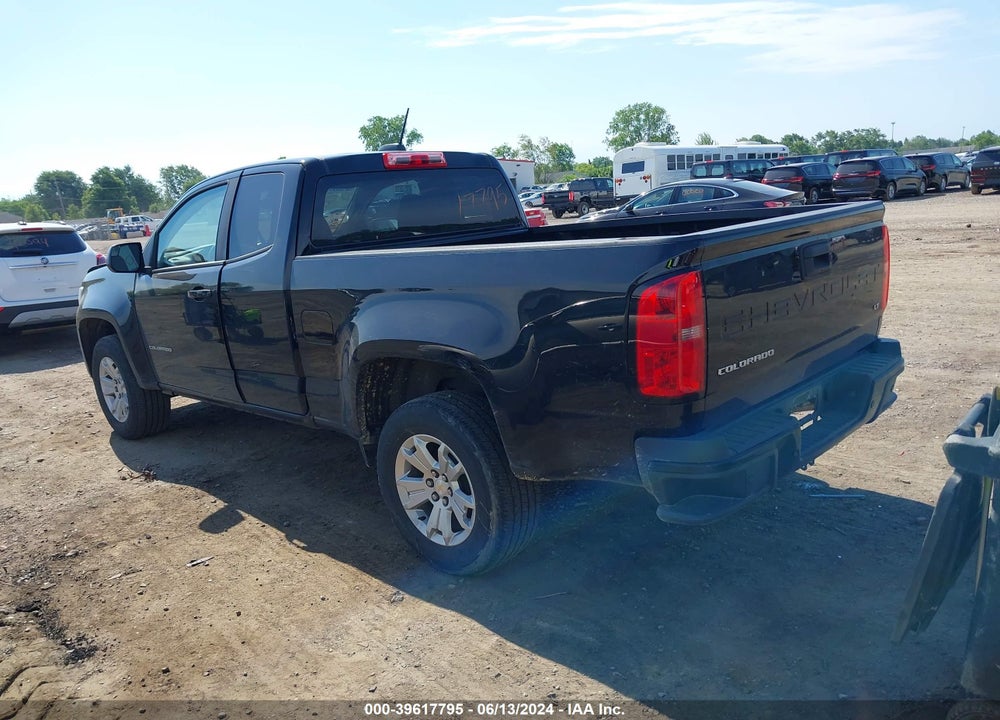 2021 CHEVROLET COLORADO 2WD LONG BOX LT VIN: 1GCHSCEA6M1232053