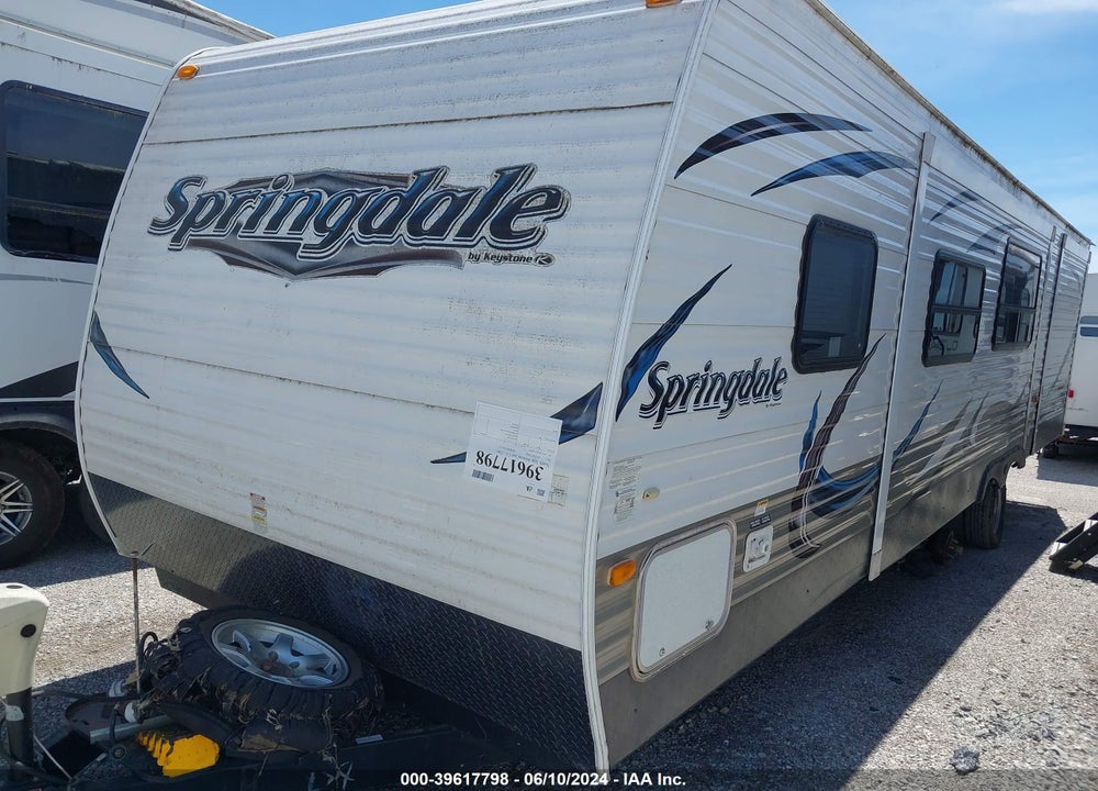 2012 KEYSTONE SPRINGDALE VIN: 4YDT30320C3101959