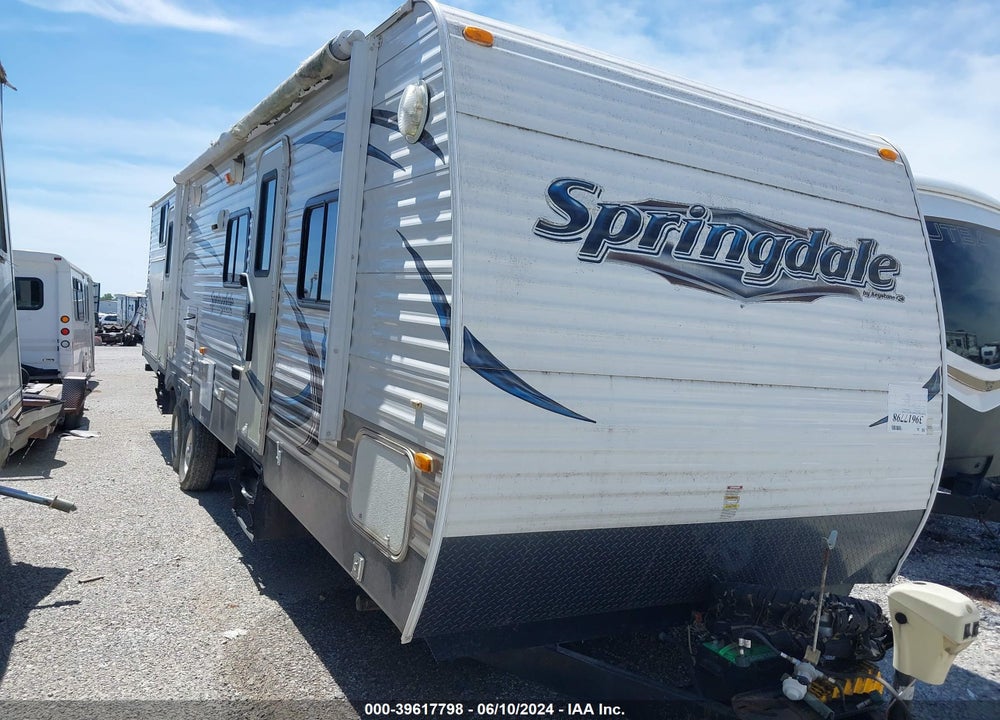 2012 KEYSTONE SPRINGDALE VIN: 4YDT30320C3101959
