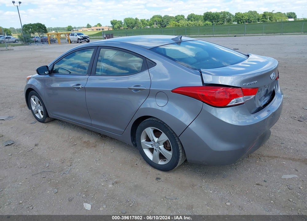 2012 HYUNDAI ELANTRA GLS (ULSAN PLANT) VIN: KMHDH4AE9CU308613