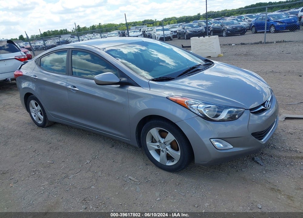 2012 HYUNDAI ELANTRA GLS (ULSAN PLANT) VIN: KMHDH4AE9CU308613