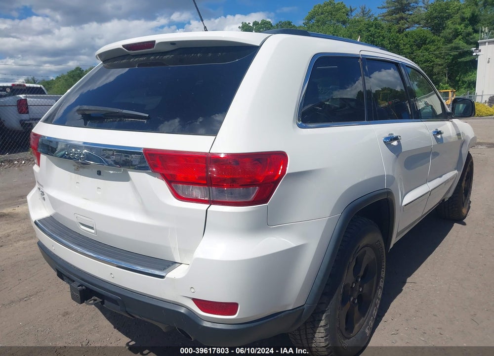2012 JEEP GRAND CHEROKEE OVERLAND VIN: 1C4RJFCG8CC288644