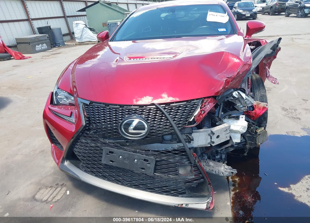 2015 LEXUS RC-F VIN: JTHHP5BC1F5001347
