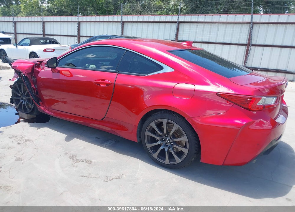 2015 LEXUS RC-F VIN: JTHHP5BC1F5001347