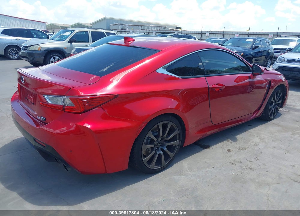 2015 LEXUS RC-F VIN: JTHHP5BC1F5001347
