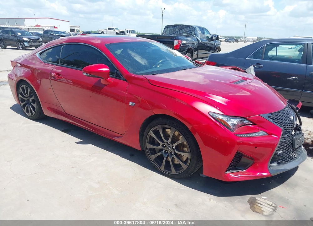 2015 LEXUS RC-F VIN: JTHHP5BC1F5001347
