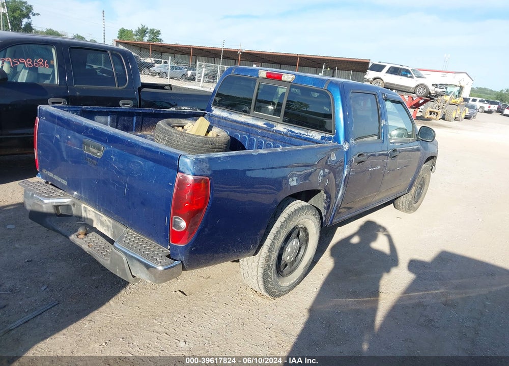 2006 CHEVROLET COLORADO LT VIN: 1GCCS138X68284035