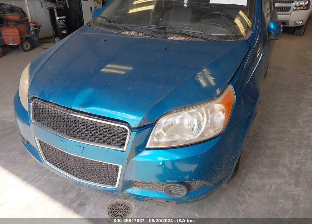 2009 CHEVROLET AVEO LS VIN: KL1TD66E59B618625