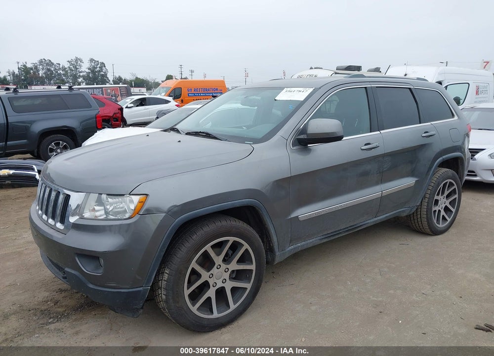 2012 JEEP GRAND CHEROKEE LAREDO VIN: 1C4RJFAGXCC255339