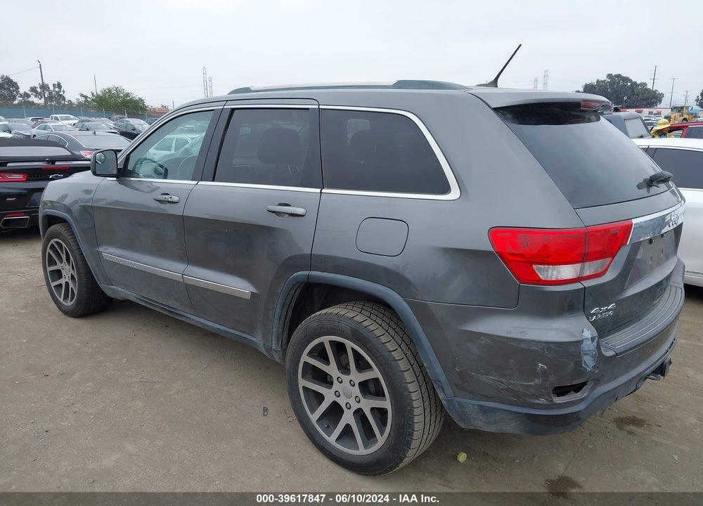 2012 JEEP GRAND CHEROKEE LAREDO VIN: 1C4RJFAGXCC255339