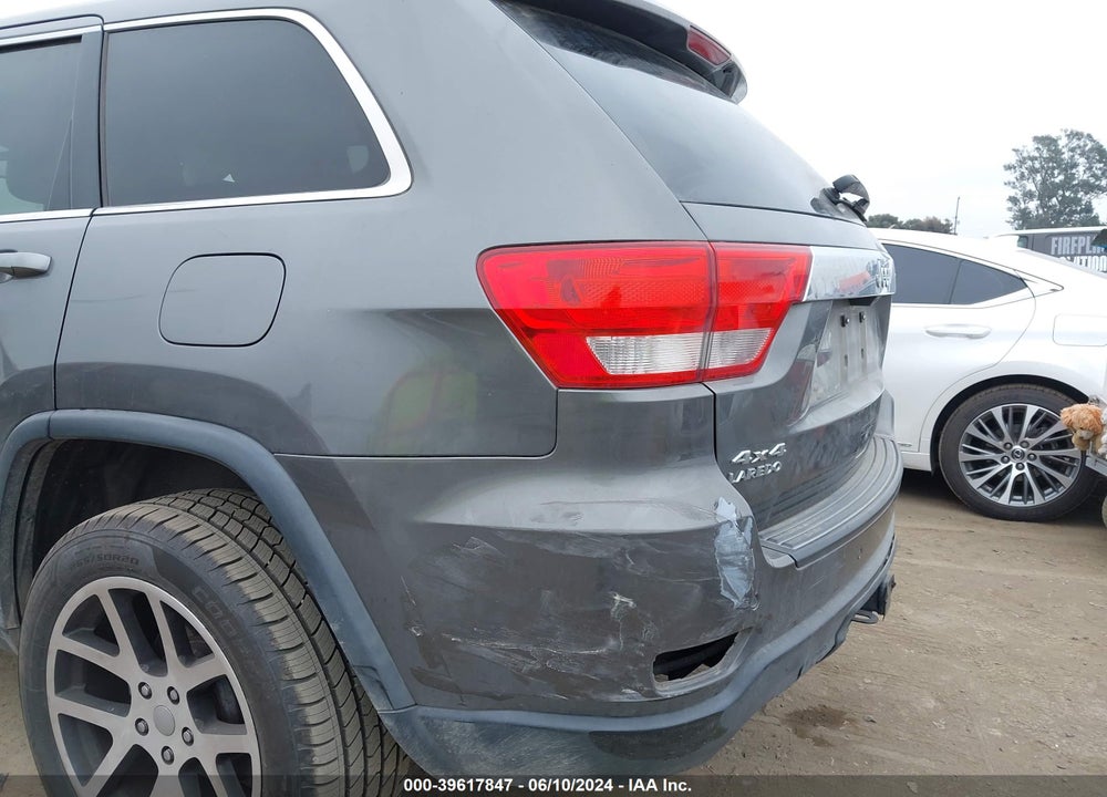 2012 JEEP GRAND CHEROKEE LAREDO VIN: 1C4RJFAGXCC255339