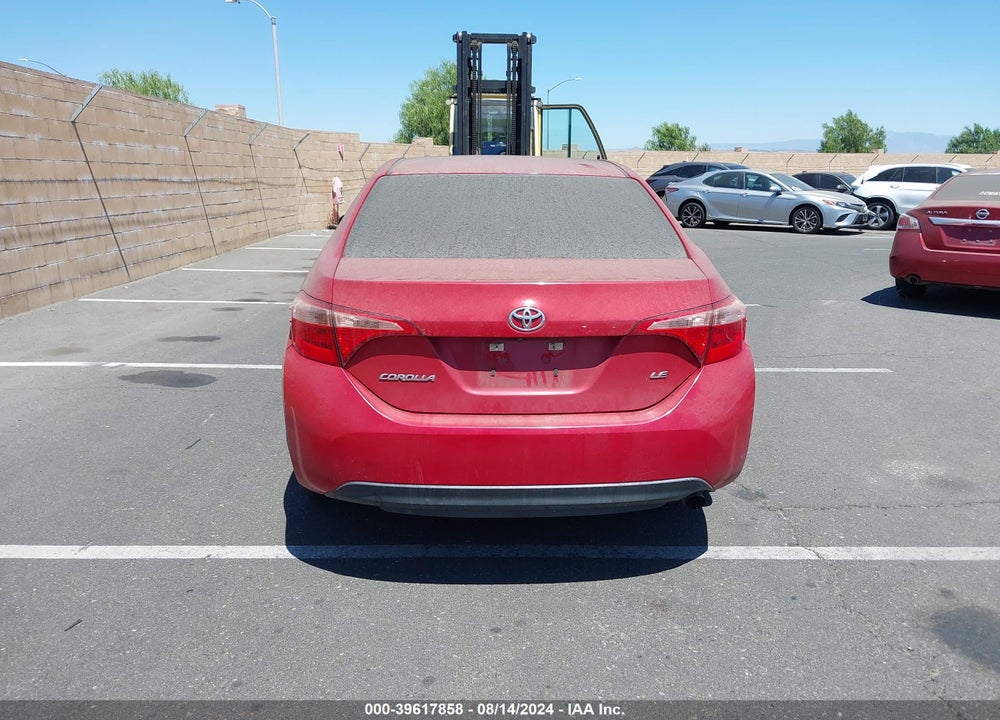 2017 TOYOTA COROLLA LE VIN: 5YFBURHE7HP681048