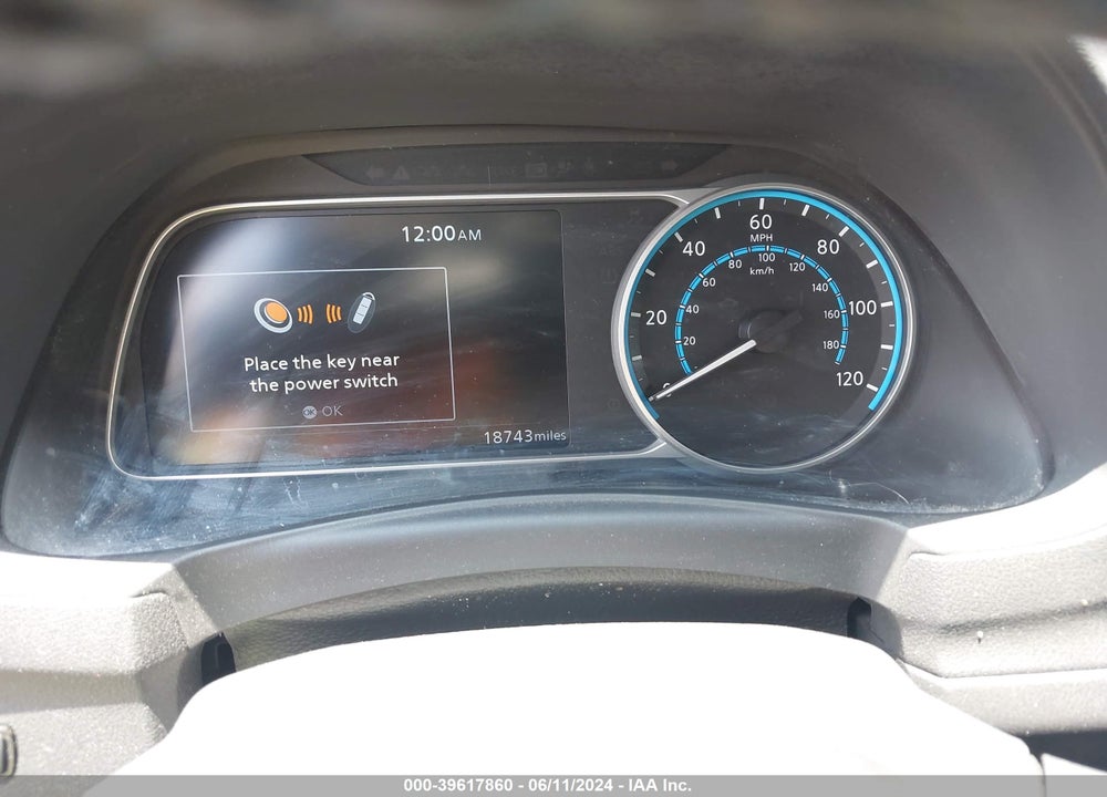 2020 NISSAN LEAF VIN: 1N4BZ1DP9LC309261
