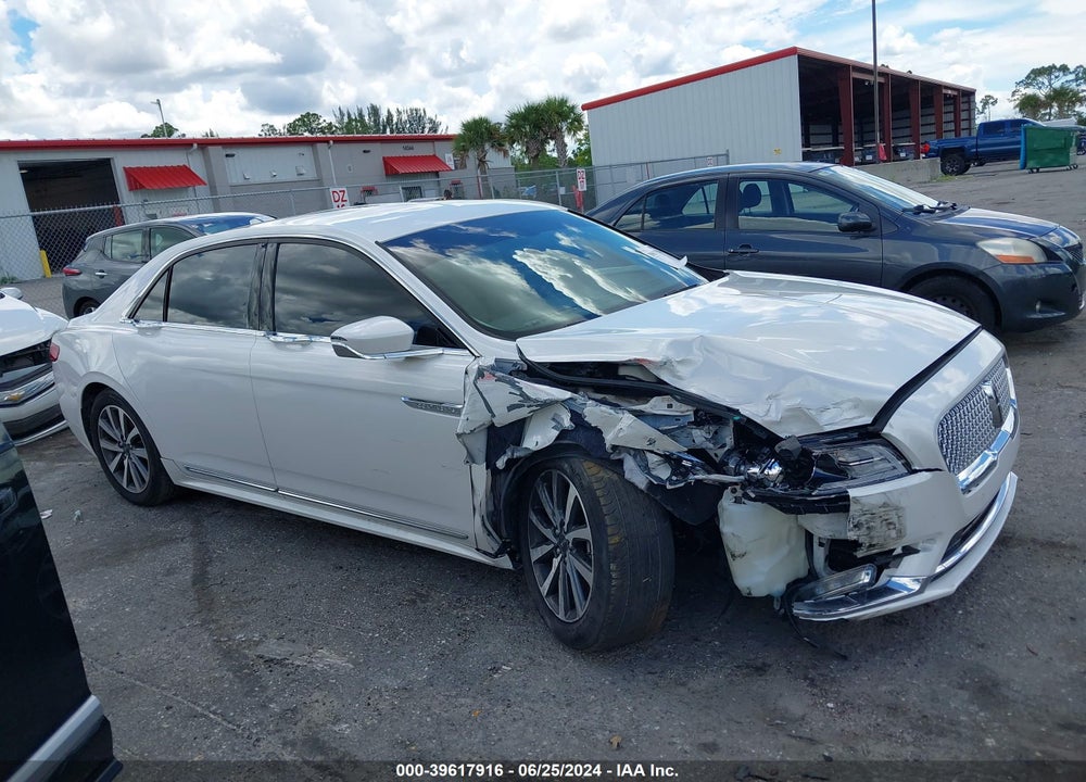 2018 LINCOLN CONTINENTAL PREMIERE VIN: 1LN6L9PK4J5612232
