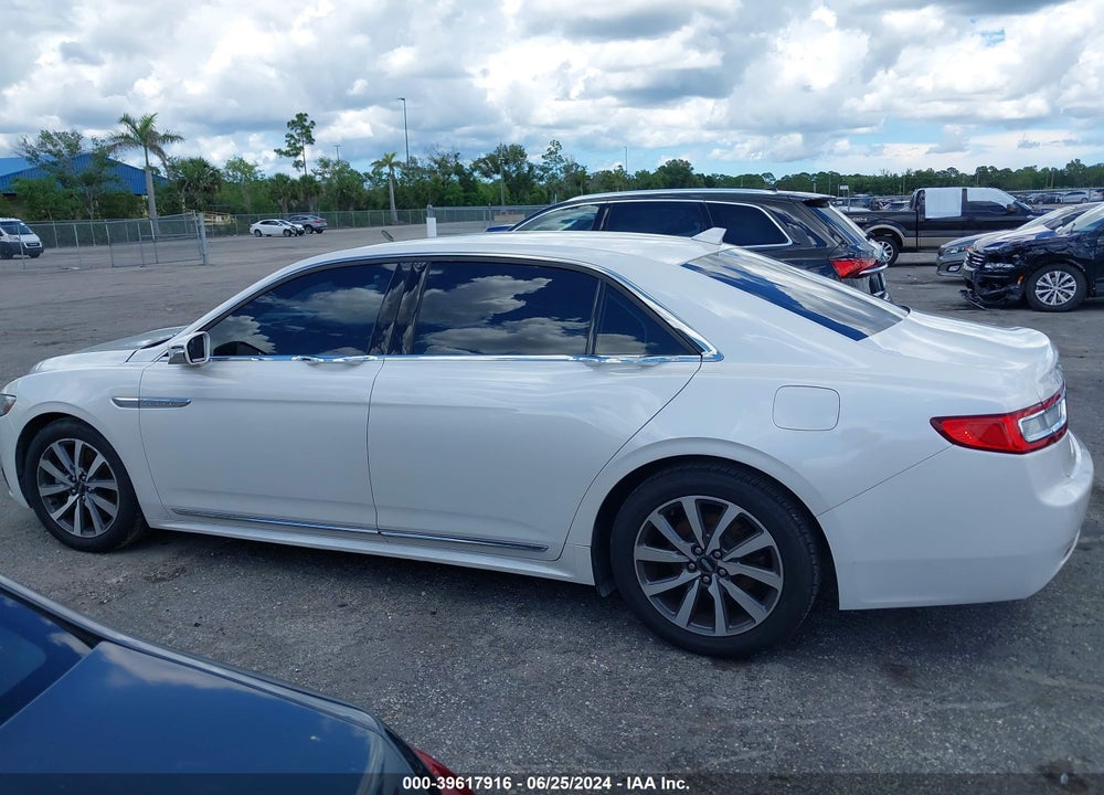 2018 LINCOLN CONTINENTAL PREMIERE VIN: 1LN6L9PK4J5612232