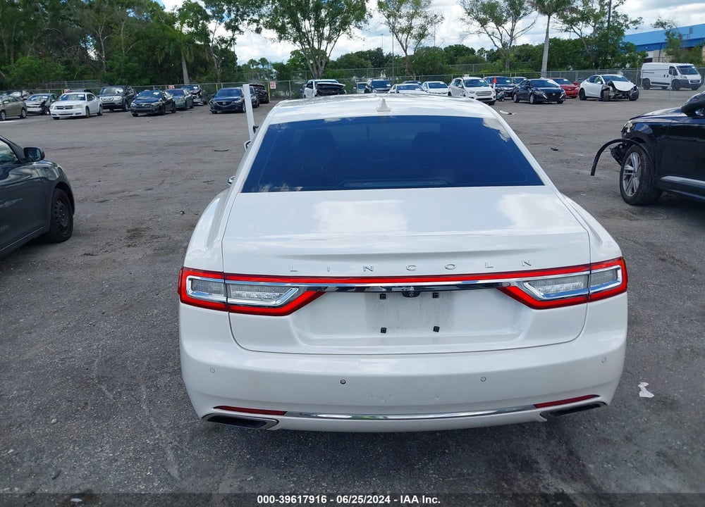 2018 LINCOLN CONTINENTAL PREMIERE VIN: 1LN6L9PK4J5612232