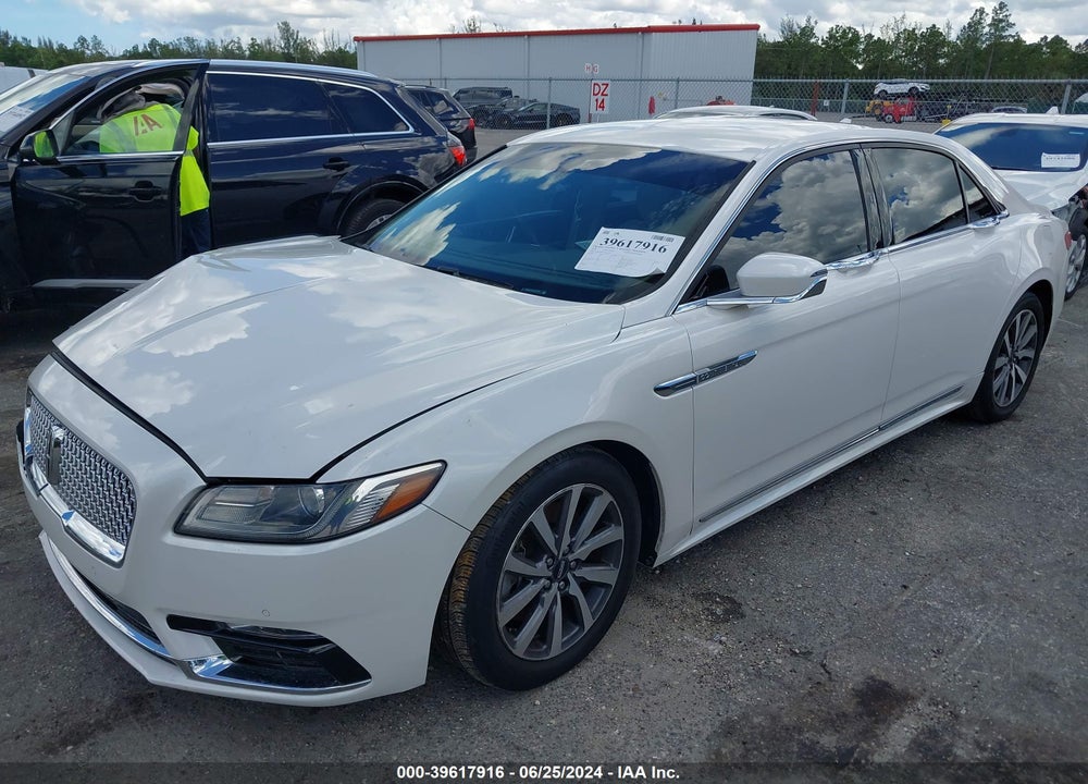 2018 LINCOLN CONTINENTAL PREMIERE VIN: 1LN6L9PK4J5612232