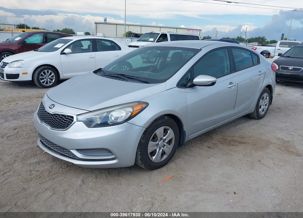2015 KIA FORTE LX VIN: KNAFK4A68F5410004