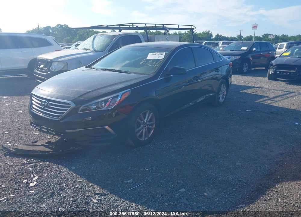 2017 HYUNDAI SONATA SE VIN: 5NPE24AF4HH513650