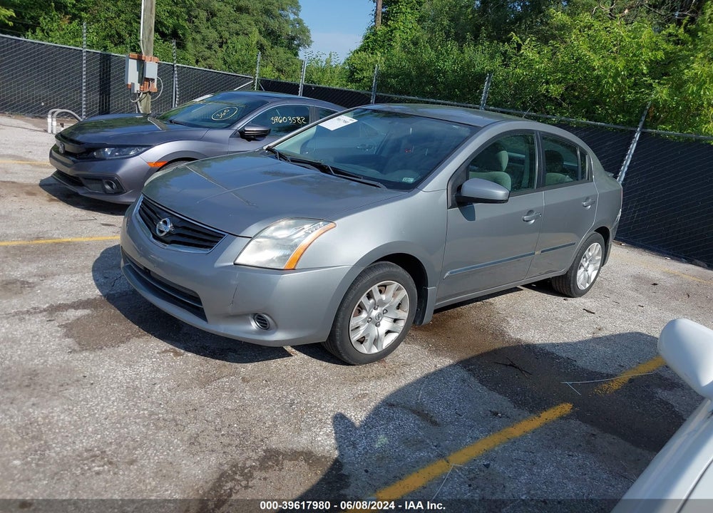 2012 NISSAN SENTRA 2.0 S VIN: 3N1AB6AP9CL720940