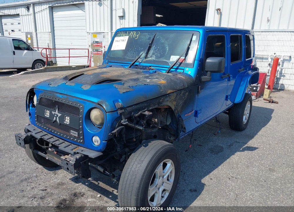 2015 JEEP WRANGLER UNLIMITED SAHARA VIN: 1C4BJWEG9FL675139