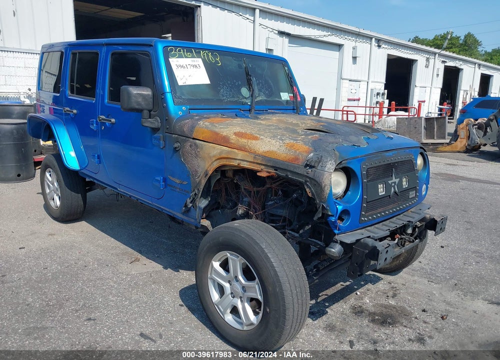 2015 JEEP WRANGLER UNLIMITED SAHARA VIN: 1C4BJWEG9FL675139