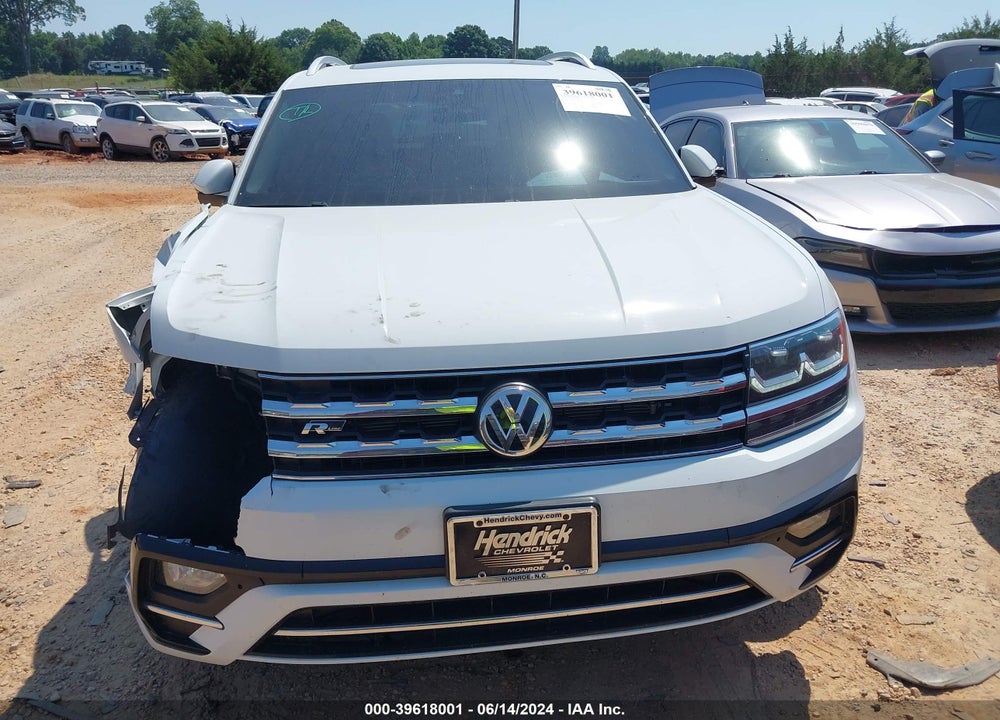 2019 VOLKSWAGEN ATLAS 3.6L V6 SE W/TECHNOLOGY R-LINE VIN: 1V2YR2CA4KC580457