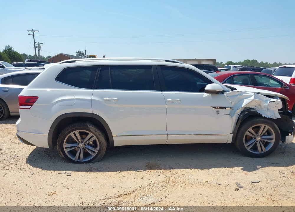 2019 VOLKSWAGEN ATLAS 3.6L V6 SE W/TECHNOLOGY R-LINE VIN: 1V2YR2CA4KC580457