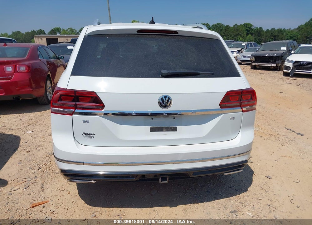 2019 VOLKSWAGEN ATLAS 3.6L V6 SE W/TECHNOLOGY R-LINE VIN: 1V2YR2CA4KC580457