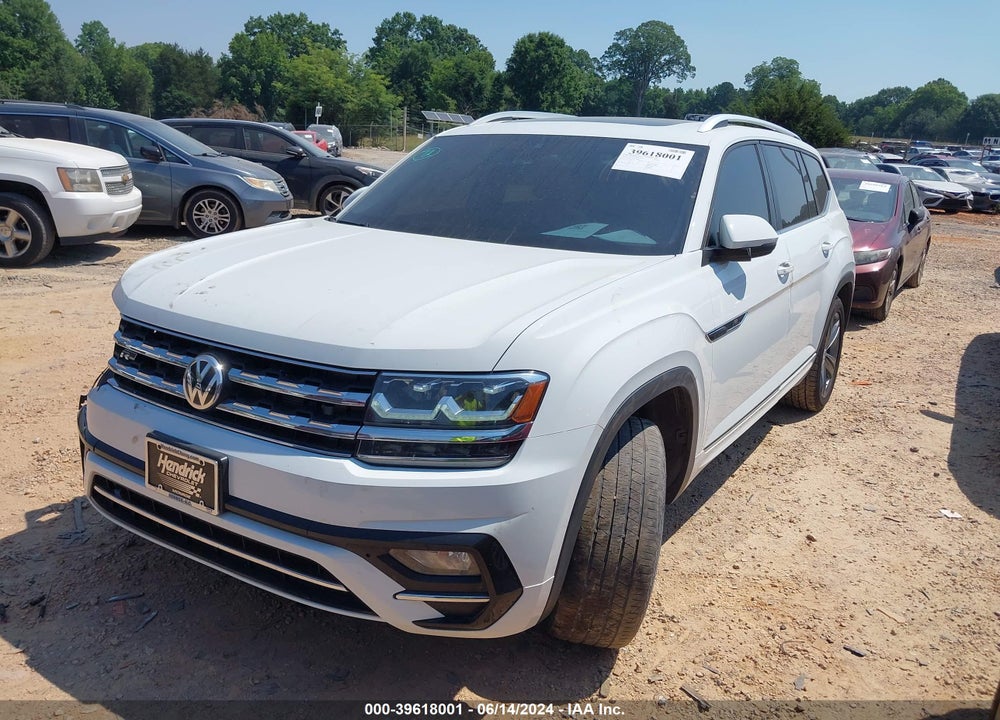 2019 VOLKSWAGEN ATLAS 3.6L V6 SE W/TECHNOLOGY R-LINE VIN: 1V2YR2CA4KC580457