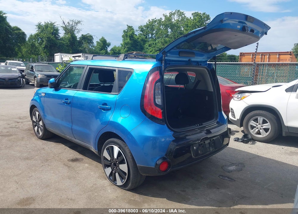 2016 KIA SOUL VIN: KNDJP3A52G7401093