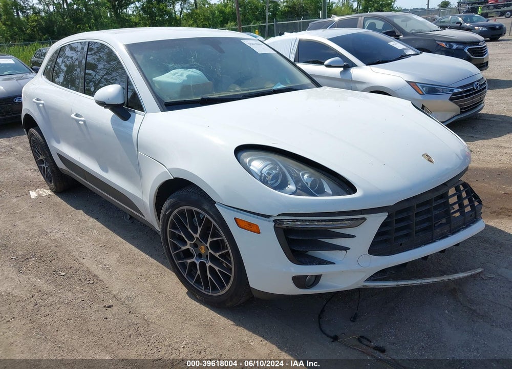 2015 PORSCHE MACAN S VIN: WP1AB2A50FLB52287