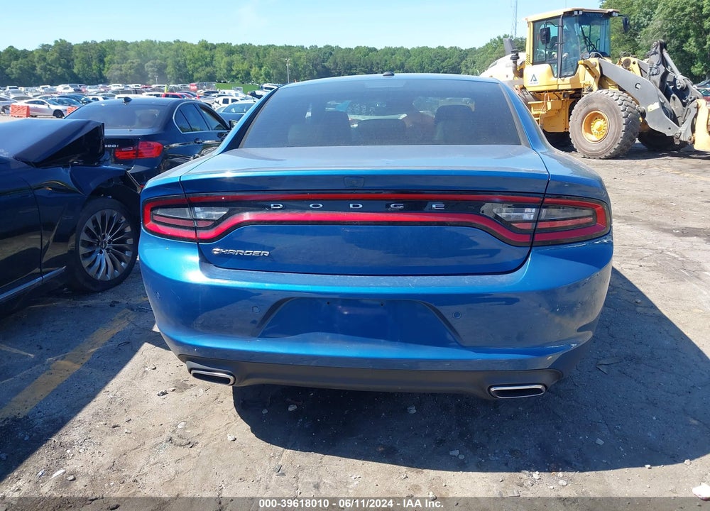 2021 DODGE CHARGER SXT RWD VIN: 2C3CDXBG4MH580895